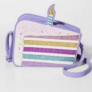 Birthday cake crossbody bag